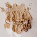 【90-150cm+親サイズ】半袖Tシャツ 親子ペア 写真映え ボーダー - 画像 (5)
