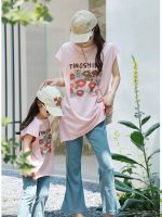 【90-140cm+親サイズ】セットアップ ペアルック おしゃれ 韓国風 - 画像 (3)