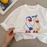 【90-160cm】長袖Tシャツ 男の子 女の子 三色選べ 心地よい カートゥーン プリント - 画像 (4)