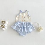 【73-100cm】セットアップ ベビー チェック柄 合わせやすい
