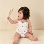 【90-140cm】トップスorスカートorセットアップ 女の子 ノースリープ レトロ - 画像 (8)