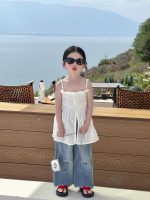 【90-140cm】トップスorパンツ 女の子 キャミソール ダメージジーンズ - 画像 (7)