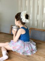 【90-140cm】ベストorスカート 女の子 チュール ドーパミン風 - 画像 (7)