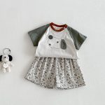 【73-100cm】セットアップ ベビー 犬柄 かわいい