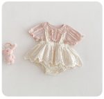 【66-90cm】セットアップ ベビー フリル スウィート - 画像 (2)