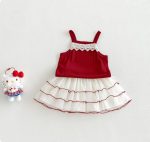 【77-100cm】セットアップ ベビー レース チュール - 画像 (2)
