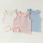 【90-140cm】ワンピース 女の子 折り襟 パフスリープ - 画像 (6)