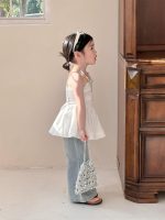 【90-140cm】トップスorパンツ 女の子 チューブトップ おしゃれ - 画像 (6)