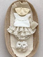 【73-110cm】パンツ ベビー 花柄 フリル おしゃれ - 画像 (7)