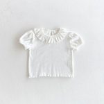 【80-130cm】半袖Ｔシャツ 女の子 折り襟 合わせやすい - 画像 (16)