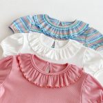 【80-130cm】半袖Ｔシャツ 女の子 折り襟 合わせやすい - 画像 (19)