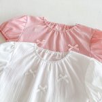 【80-130cm】セットアップ 女の子 リボン付き スウィート - 画像 (14)