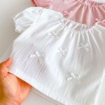 【80-130cm】セットアップ 女の子 リボン付き スウィート - 画像 (15)