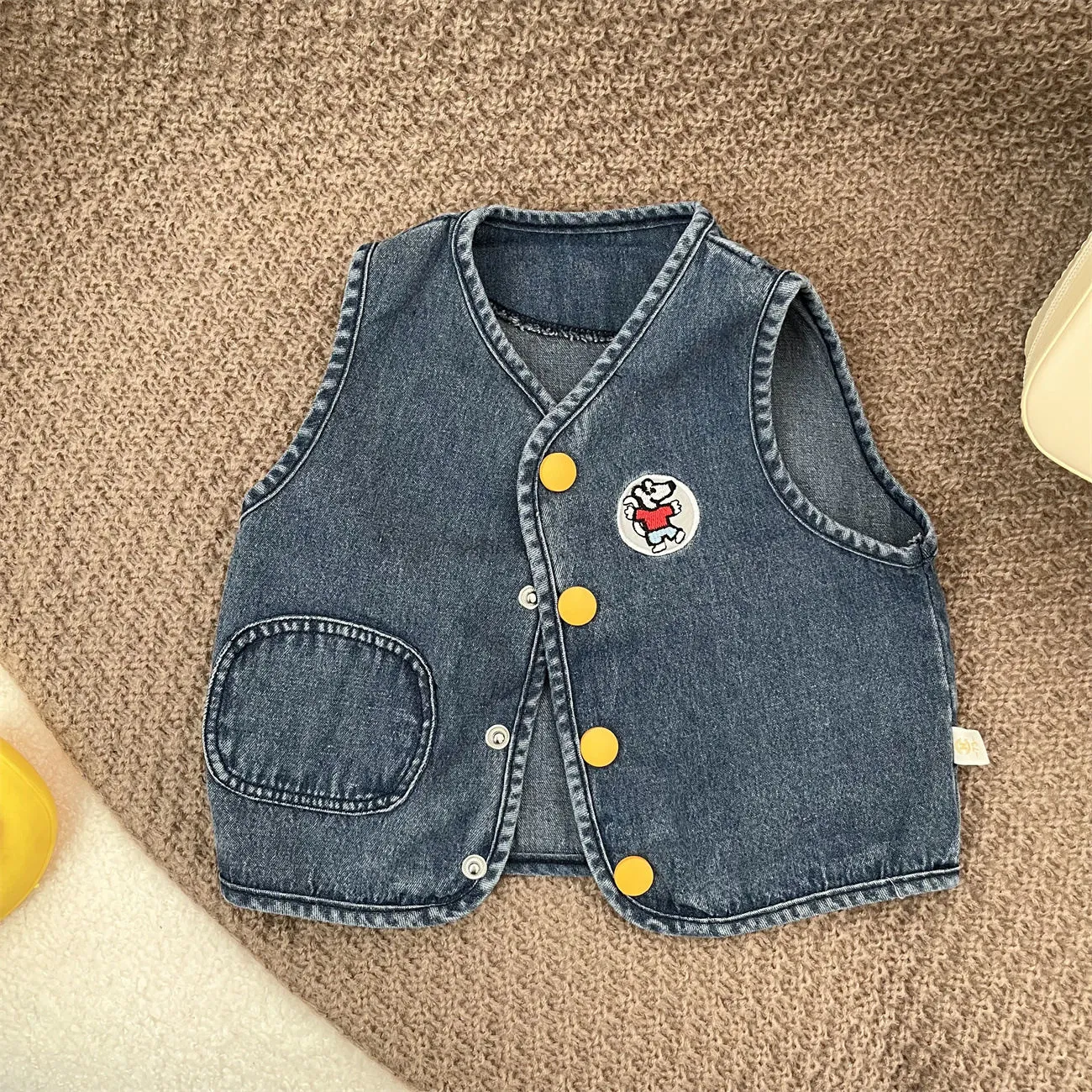 デニムベスト/単品